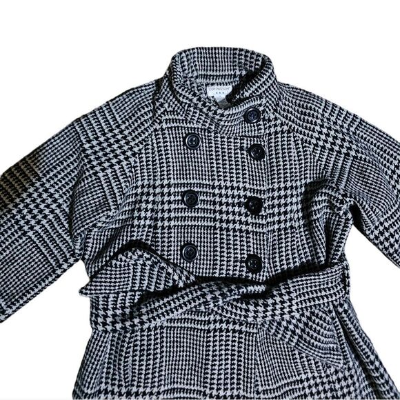 Women's COVINGTON Wool Trench Coat Large - Picture 6 of 6